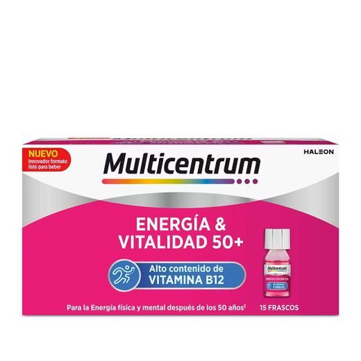 Multicentrum energia y vitalidad 15 frascos