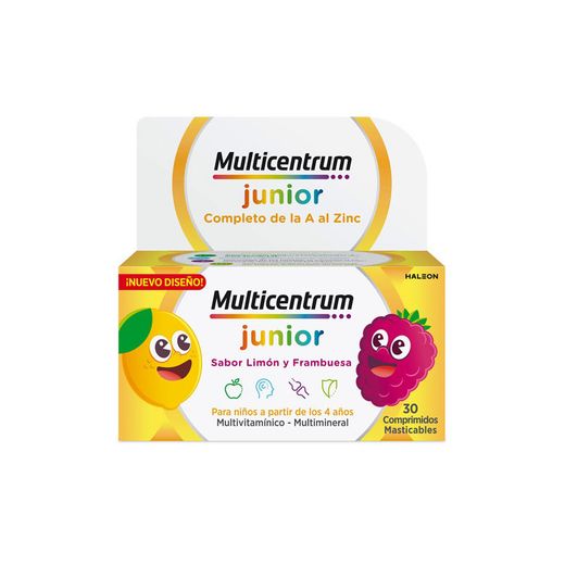 Multicentrum junior 30 comprimidos