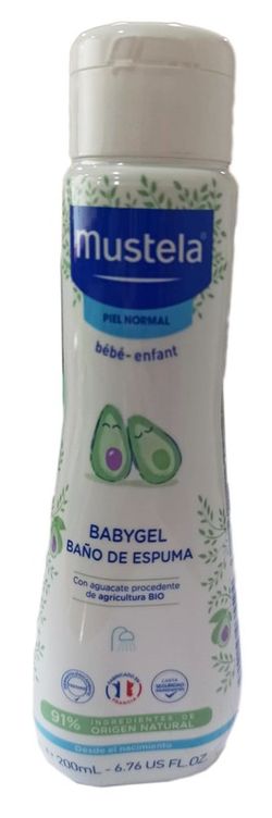 Mustela Babygel Baño de espuma 200ml