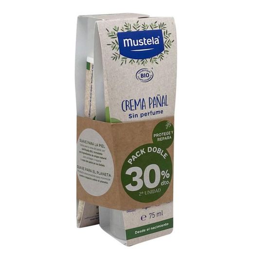 Mustela crema pañal BIO 2ª unidad al 30% descuento