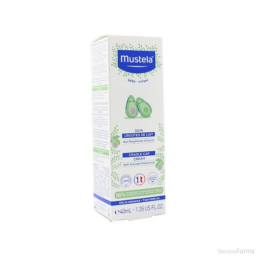 Mustela cuidado costra láctea 40ml