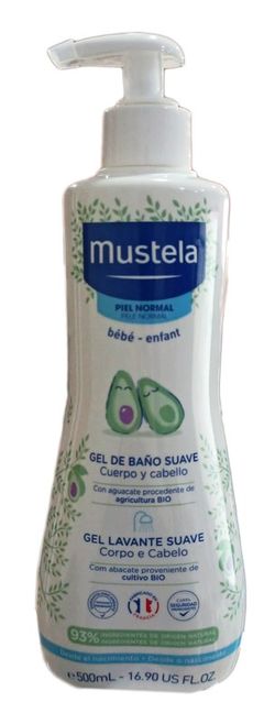 Mustela gel dermo limpiador 500ml