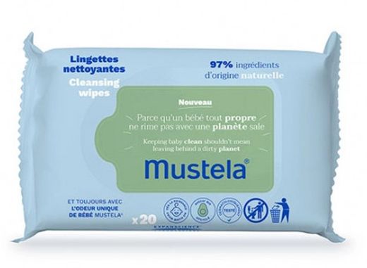 Mustela Toallitas Cara Physio 25 unidades