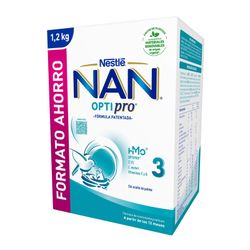 Nestle Nan 3 Optipro formato ahorro 1.2 kg