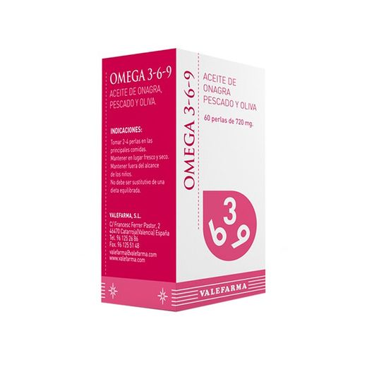 Omega 3-6-9 60 Perlas de 720mg
