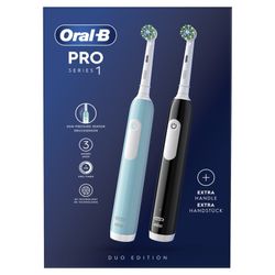 Oral B cepillo eléctrico PRO dúo turquesa y negro