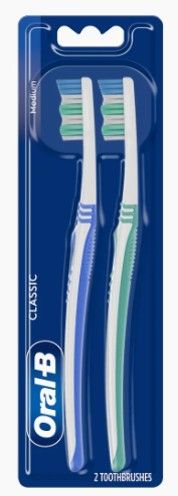 Oral B pack cepillo classic medio 2 unidades