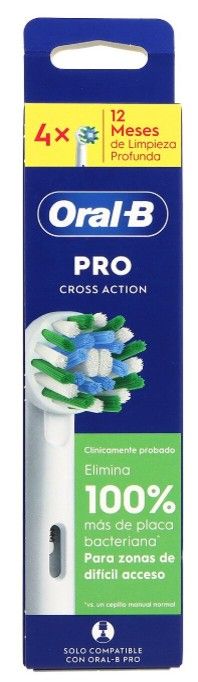 Oral-B PRO Recambio Cross Action 4unidades