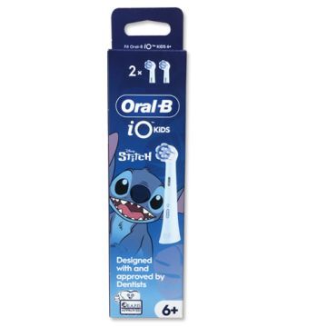 Oral B recambio iO2 Kids Stitch gentle care 2 unidades