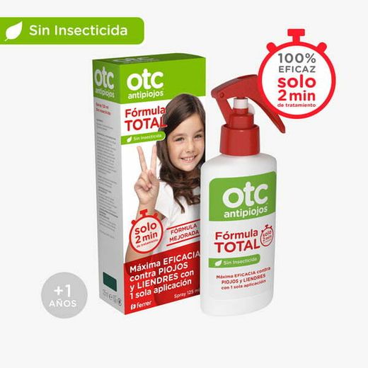 OTC Piojos Spray Fórmula total 125ml