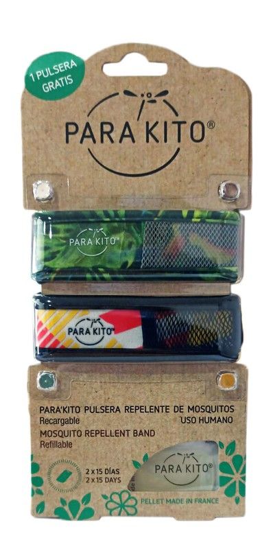 Para Kito Pulsera Antimosquitos+2 Pastillas