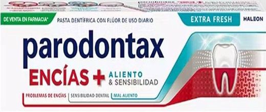 Parodontax encías, aliento y sensibilidad extra fresh 75ml