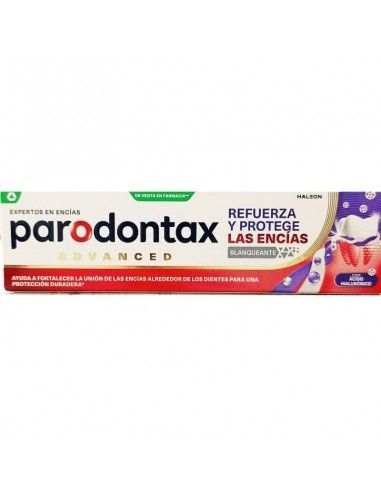 Parodontax pasta refuerza y protege las encías blanqueante 75ml