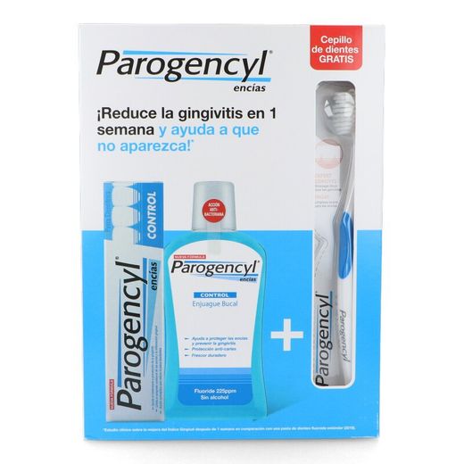Parogencyl Pasta 125ml+Colutorio 500ml+Cepillo