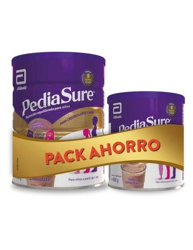 Pediasure pack polvo chocolate 850 + 400gr