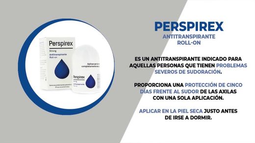 Perspirex Desodorante Antitranspirante Roll-On 20ml