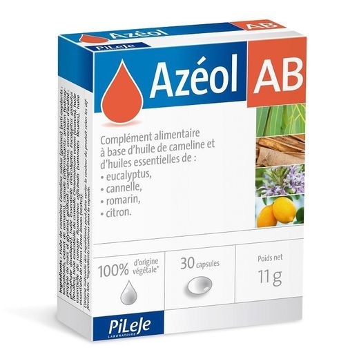Pileje Azéol AB 30 Cápsulas