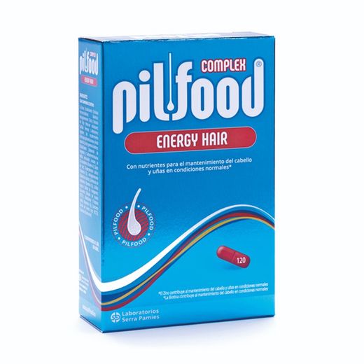 Pilfood Complex Energy Hair 120 Comprimidos