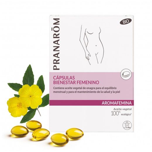 Pranarom Aromafemina Bienestar 30 cápsulas