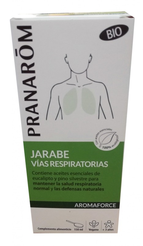 Jarabe Vías respiratorias de Pranarom 150ml - Farmacia Online Pamplona Ana  Monente
