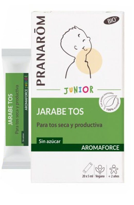 Pranarom Aromaforce Junior Jarabe Tos 20x5ml