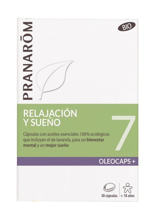 Pranarom Oleocaps Relajación y Sueño 30 cápsulas (15595)