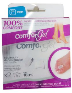 Prim Comforgel Separador Dedos Grueso Carrete
