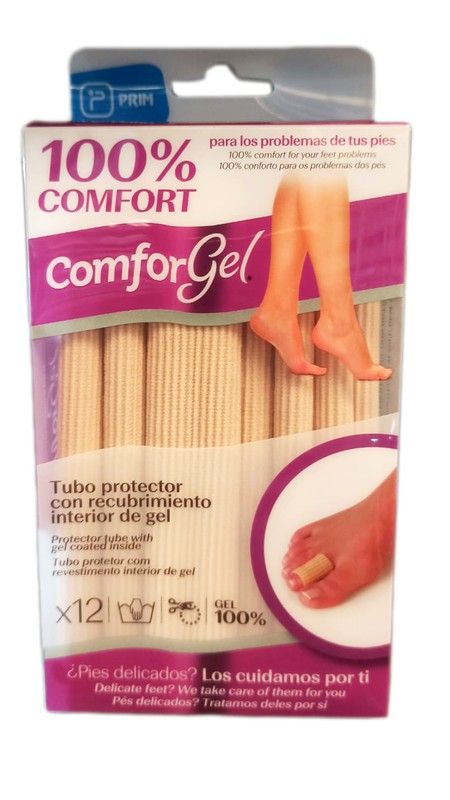 Prim Comforgel Tubo Protector tejido canale recubrimiento gel 2.5x12