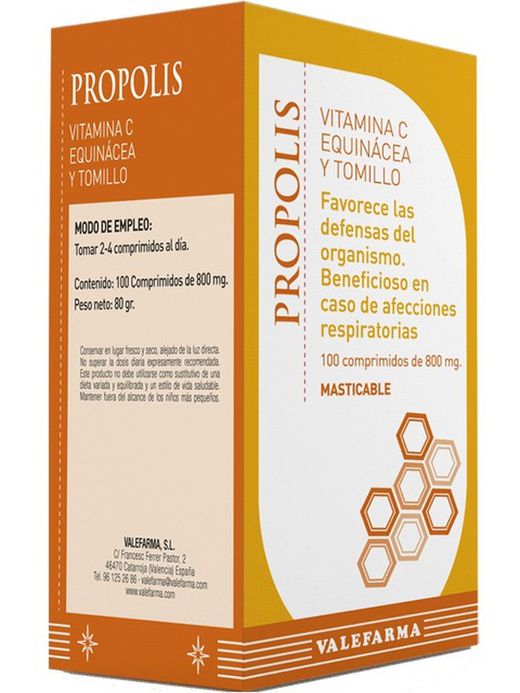 Propolis 100 Comprimidos 800mg