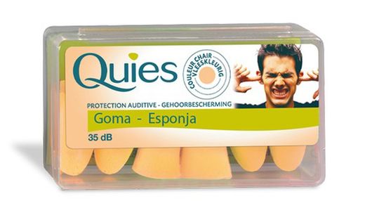 Quies Tapones Goma-Esponja 6 uds