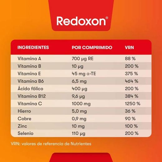 Redoxon Advance 15 comprimidos efervescentes