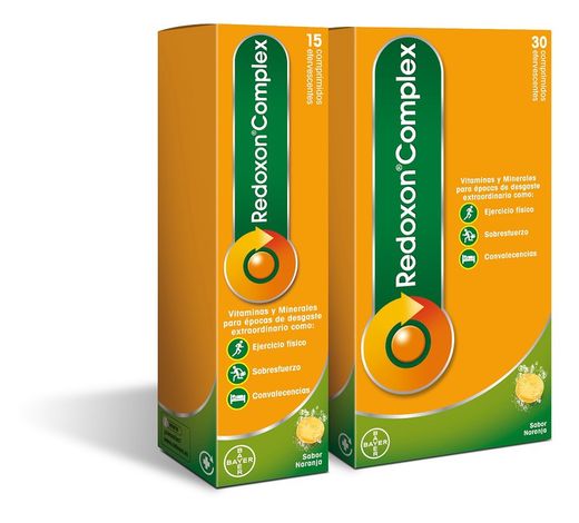 Redoxcomplex Naranja  15 Comp. Eferv. Vitamina C