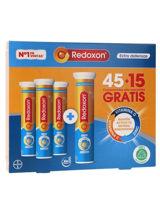 Redoxon promo Extra Defensas 45 + 15 gratis