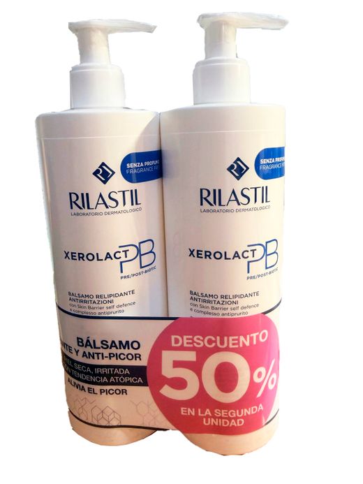 Rilastil Xerolact bálsamo duplo 400ml 2ªud 50%