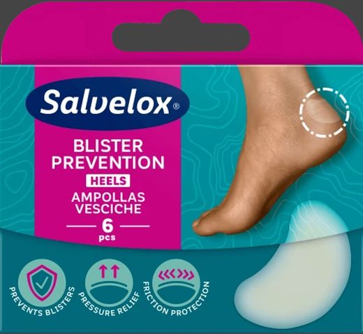 Salvelox Ampollas Talón 6 unidades con Hidrocoloide