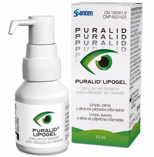 Santen Puralid Lipogel para Blefaritis