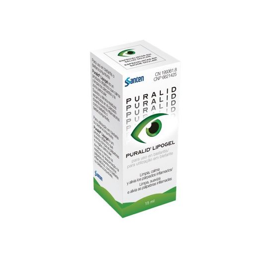 Santen Puralid Lipogel para Blefaritis