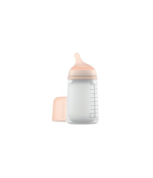 Suavinex Zero.Zero Biberón Anticólico 270ml Tetina Silicona
