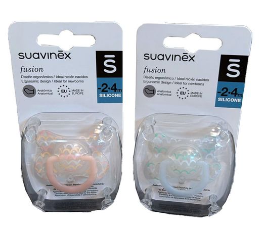 Suavinex chupete fusion anatómico silicona de 2 a 4 meses