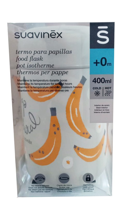 Suavinex Termo Papillero Platano 350ml — Farmacia Núria Pau