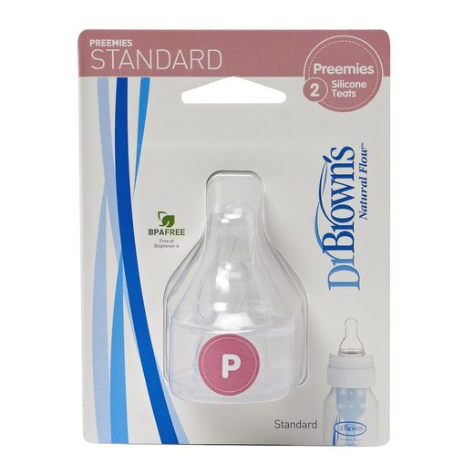 Tetina Silicona ST Prematuro 3uds Dr Brown´s