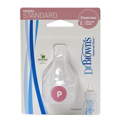 Tetina Silicona ST Prematuro 3uds Dr Brown´s