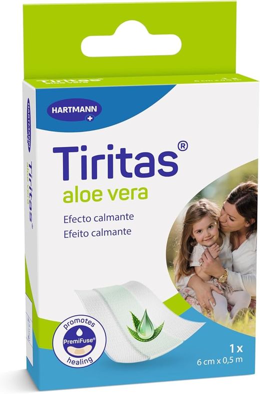 Tiritas aloe vera efecto calmante 1 x 6cm x 0.5m