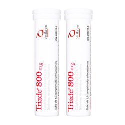 Triade 800mg 30 Comprimidos Efervescentes