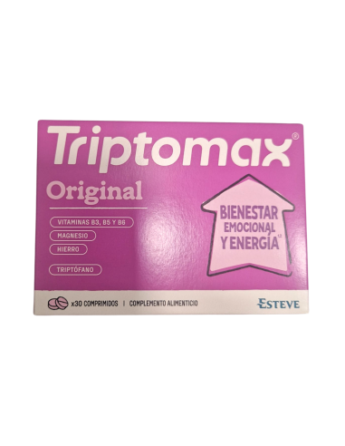 Triptomax Triptofano Vitamina B 30 comprimidos