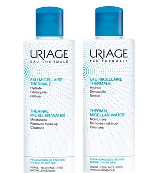 Uriage Agua Micelar Piel Normal/Seca Pack 2X500ml