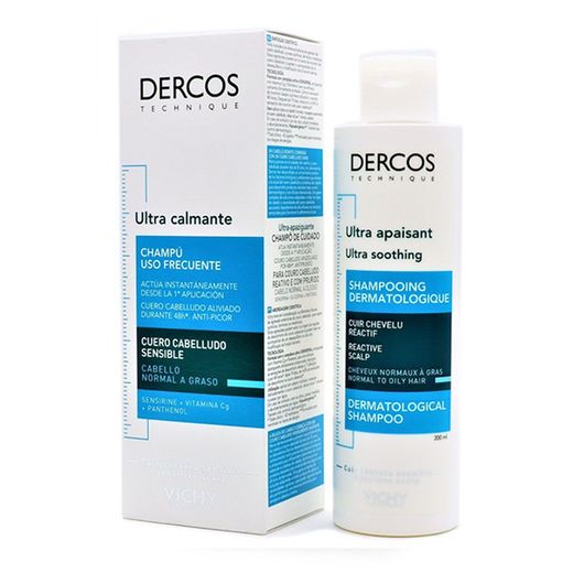 Vichy Dercos champú ultra calmante cabello seco 200ml