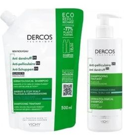 Vichy promo Dercos Champú Anticaspa 400+500ml