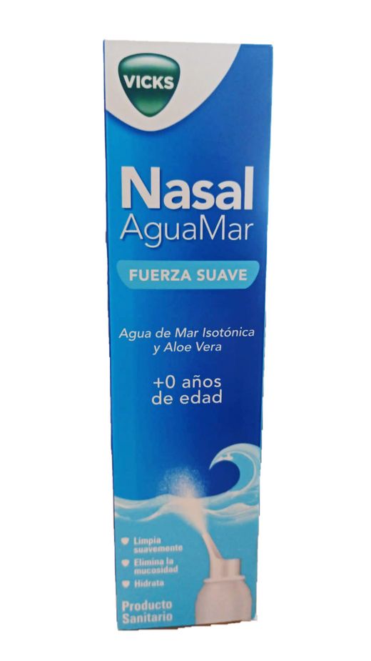 Vicks Nasal Aguamar Fuerza Suave 120ml