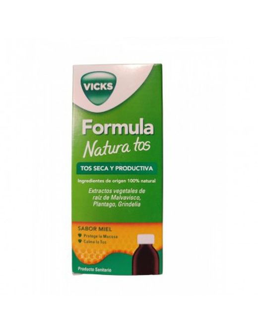 Vicks Natura Tos adultos sabor miel 140ml